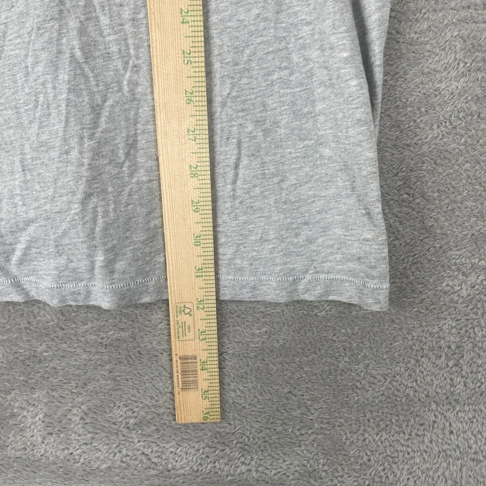 The North Face Henley Shirt Mens XL Gray Heathered Outdoor Gorpcore Casual